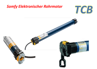 Somfy Elektronischer Rohrmotor Tischlerei Construct &amp; Beschlaghandel TCB